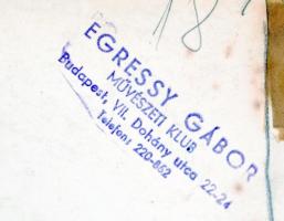 cca 1950 Körmendy Imre: Labdázó gyerekek. Jelzett fotó. Kiállításon szerepelt 30x40 cm (kis saroktör...