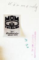 cca 1950 Körmendy Imre: Vasárnap a Ligetben. Jelzett vintage fotó. Kiállításon szerepelt. 28x41 cm