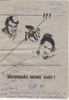 Boross Péter ex-miniszterlenök aláírása