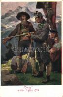 Tyrol soldier, folklore in 1809-1915