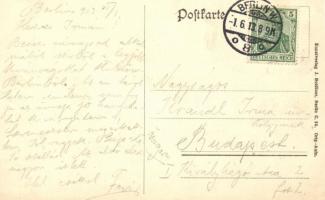 Berlin, Rennbahn Grunewald; Kunstverlag J. Goldiner / horse racing field