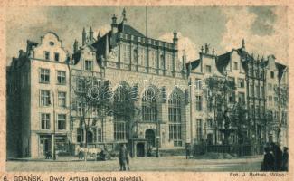 Gdansk, Dwór Artusa; Fot. J. Bulhak, Wydawnictwo Macierzy Szkolnej w Gdansku / Artus court (fl)
