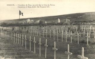 Verdun, Cimitiere de Bras / cemetery of Bras, down the Peppers hill