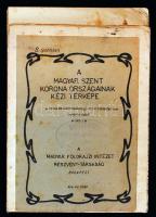 cca 1910 A magyar Szent Korona országainak politikai térképe. Kogutowicz Károly terve nyomán kiadja ...
