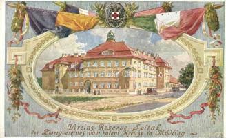 Mödling, Vereins-Reserveppital des Zweigvereines vom roten Kreuze / hospital