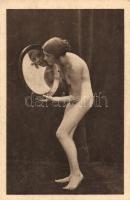 Erotic art postcard