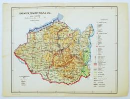 cca 1930-1940 A magyar glóbus, Csonka-Magyarország vármegyéinek atlasza, A Révai Irodalmi Intézet aj...