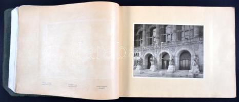 Hauszmann A(lajos): A Magyar Királyi József Műegyetem új épületei. Bp., 1910, Hornyánszky ny. 36 p.,...