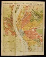 1983 Budapest térképe házszámok megjelölésével és az utcák és terek betűrendes jegyzékével. Készítette: Homolka József. Plan von Budapest mit Angabe der Hausnummern und Alphabetischem Strassenverzeichniss. Eredetileg megjelent: Bp., Eggenberger Könyvkereskedés, 1896. Reprint: Kartográfiai Vállalat, 1983, a "Budapesti Üdvözlet" c. könyv mellékleteként, 67×57 cm