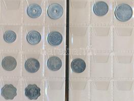 Vietnam  27db vegyes fémpénz albumba rendezve T:vegyes
Vietnam 27pcs of mixed coins in album C:mixed