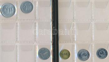 Vietnam  27db vegyes fémpénz albumba rendezve T:vegyes
Vietnam 27pcs of mixed coins in album C:mixed