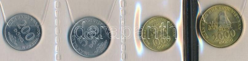 Vietnam  27db vegyes fémpénz albumba rendezve T:vegyes
Vietnam 27pcs of mixed coins in album C:mixed