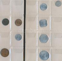 Burma 30db vegyes fémpénz albumba rendezve T:vegyes
Burma 30pcs of mixed coins in album C:mixed