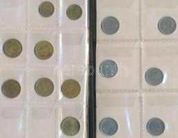 Kuwait 40db vegyes fémpénz albumba rendezve T:vegyes
Kuwait 40pcs of mixed coins in album C:mixed