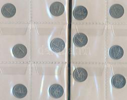 Kuwait 40db vegyes fémpénz albumba rendezve T:vegyes
Kuwait 40pcs of mixed coins in album C:mixed