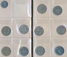 Kuwait 40db vegyes fémpénz albumba rendezve T:vegyes
Kuwait 40pcs of mixed coins in album C:mixed