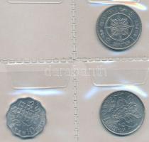 Vegyes: Bhután/Afganisztán 34db vegyes fémpénz 2db albumba rendezve T:vegyes
Mixed: Bhutan/Afghanist...