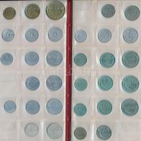 Mongólia 41db vegyes fémpénz albumba rendezve T:vegyes
Mongolia 41pcs of mixed coins in album C:mixe...