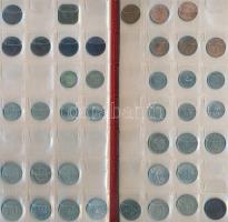 Malaysia 87db vegyes fémpénz albumba rendezve T:vegyes
Malaysia 87pcs of mixed coins in album C:mixe...