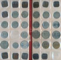 Malaysia 87db vegyes fémpénz albumba rendezve T:vegyes
Malaysia 87pcs of mixed coins in album C:mixe...