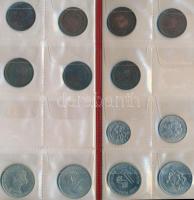 Malaysia 87db vegyes fémpénz albumba rendezve T:vegyes
Malaysia 87pcs of mixed coins in album C:mixe...