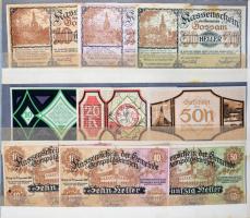Ausztria 1916-1920. Szükségpénz és városi pénz gyűjtemény. Komplett sorozatok abc szerint gyűjtve, ö...