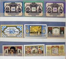 Ausztria 1916-1920. Szükségpénz és városi pénz gyűjtemény. Komplett sorozatok abc szerint gyűjtve, ö...