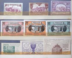 Ausztria 1916-1920. Szükségpénz és városi pénz gyűjtemény. Komplett sorozatok abc szerint gyűjtve, ö...