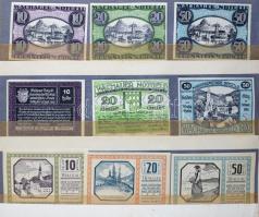 Ausztria 1916-1920. Szükségpénz és városi pénz gyűjtemény. Komplett sorozatok abc szerint gyűjtve, ö...