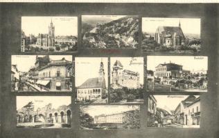 Mödling, Café Weisskirchner, Bahnhof; Verlag J. Thomas / multiview with railway station