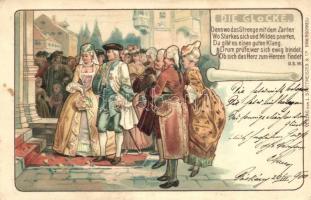 Die Glocke / wedding, litho (EB)