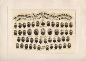 M. kir. Bethlen Gábor honvéd gyalogezred tablója