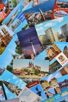 Kb. 200 db MODERN külföldi városképes lap; főleg jugoszláv, csehszlovák, német, osztrák, szovjet / Approx. 200 modern foreign town-view postcards; mostly Yugoslavian, Czechoslovakian, German, Austrian and Soviet