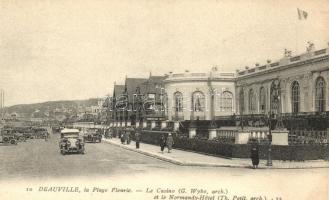 Deauville, la Plage Fleurie, Le Casino et le Normandy Hotel