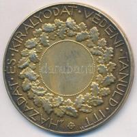 Reményi József (1887-1977) 1926. "Budapesti Polgári Lövész Egyesület" fém emlékérem (46mm)...