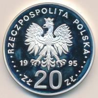 Lengyelország 1995. 20Zl Ag "Varsói csata 75. évfordulója" T:PP
Poland 1995. 20 Zlotych Ag...