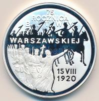 Lengyelország 1995. 20Zl Ag "Varsói csata 75. évfordulója" T:PP
Poland 1995. 20 Zlotych Ag...