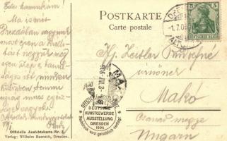 1906 Dresden, Kunstgewerbe Ausstellung, Ausstellungspalast / exposition