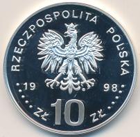 Lengyelország 1998. 10Zl Ag "August Emil Fieldorf" T:PP Poland 1998. 10 Zlotych Ag "August Emil Fieldorf" C:PP