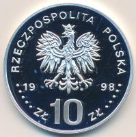 Lengyelország 1998. 10Zl Ag "Téli olimpia 1998" T:PP Poland 1998. 10 Zlotych Ag "1998 Winter Olympics" C:PP