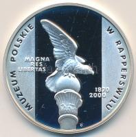 Lengyelország 2000. 10Zl Ag "Rapperswili Lengyel Múzeum" T:PP
Poland 2000. 10 Zlotych Ag &...