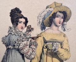 cca 1895 Collection Geszler: A XIX. század divatjai - Die Moden des XIX. Jahrhunderts - Les Modes du...