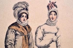 cca 1895 Collection Geszler: A XIX. század divatjai - Die Moden des XIX. Jahrhunderts - Les Modes du...