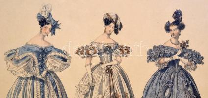 cca 1895 Collection Geszler: A XIX. század divatjai - Die Moden des XIX. Jahrhunderts - Les Modes du...