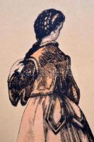 cca 1895 Collection Geszler: A XIX. század divatjai - Die Moden des XIX. Jahrhunderts - Les Modes du...