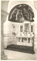Magyarok kápolnája a Dormitio (Szűz Mária elszenderülése) bazilikában, Dormition Abbey, Hungarian chapel interior, photo