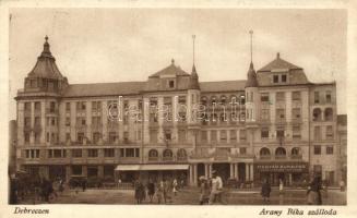 Debrecen, Arany Bika szálloda, Magyar Ruhaipar (EK)
