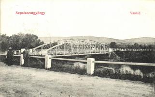 Sepsiszentgyörgy, Vashíd, kiadja Gyárfás Árpád / iron bridge