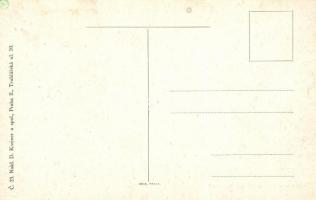 Praha, Stary zidovsky hrbitov; C. 23. Nakl. D. Kosiner a spol. / jewish cemetery