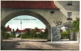 Budapest XIX. Kispest, Wekerle telep, Darvas és Társa kiadása